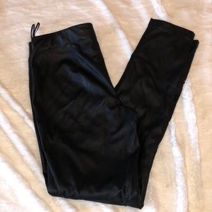 Forever 21 faux leather leggings